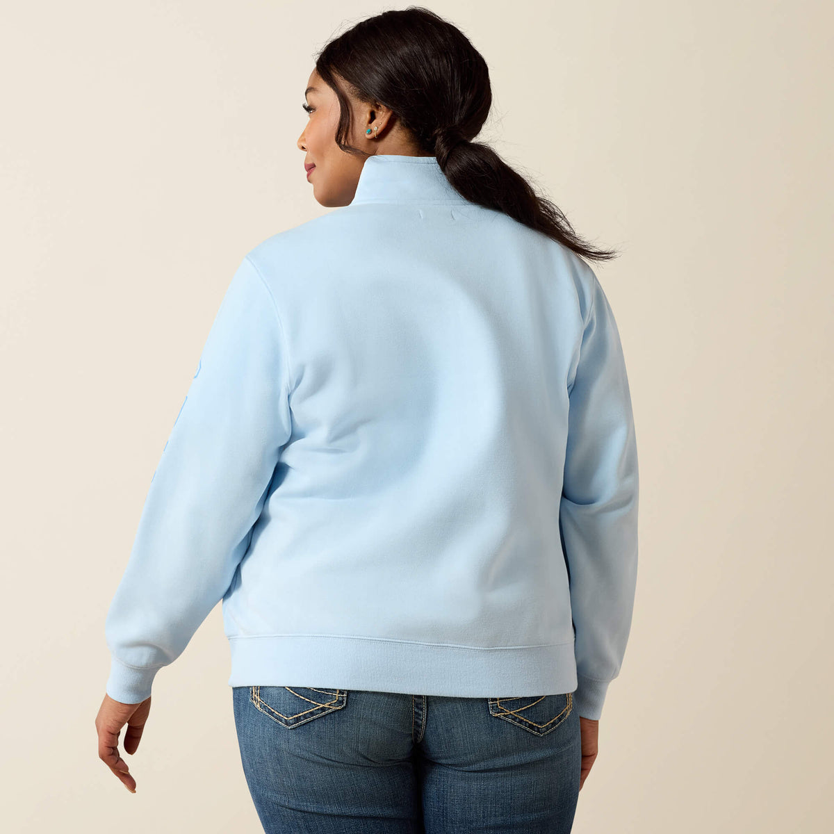 Ariat Everyday Foundation Logo 1/2 Zip Sweatshirt