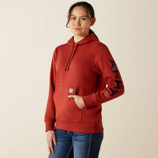 Ariat New Rebar Workman Graphic Hoodie