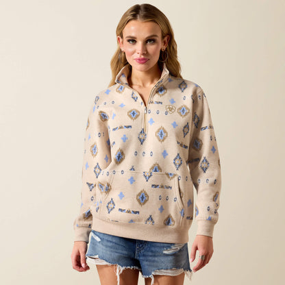 Ariat Special Offer Sapphire 1/2 Zip Sweatshirt