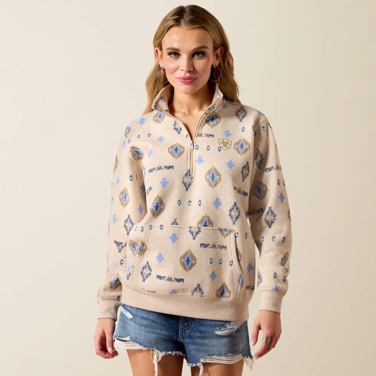 Ariat Special Offer Sapphire 1/2 Zip Sweatshirt