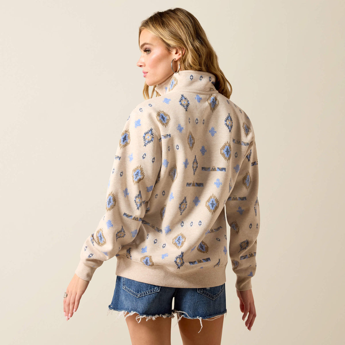 Ariat Special Offer Sapphire 1/2 Zip Sweatshirt