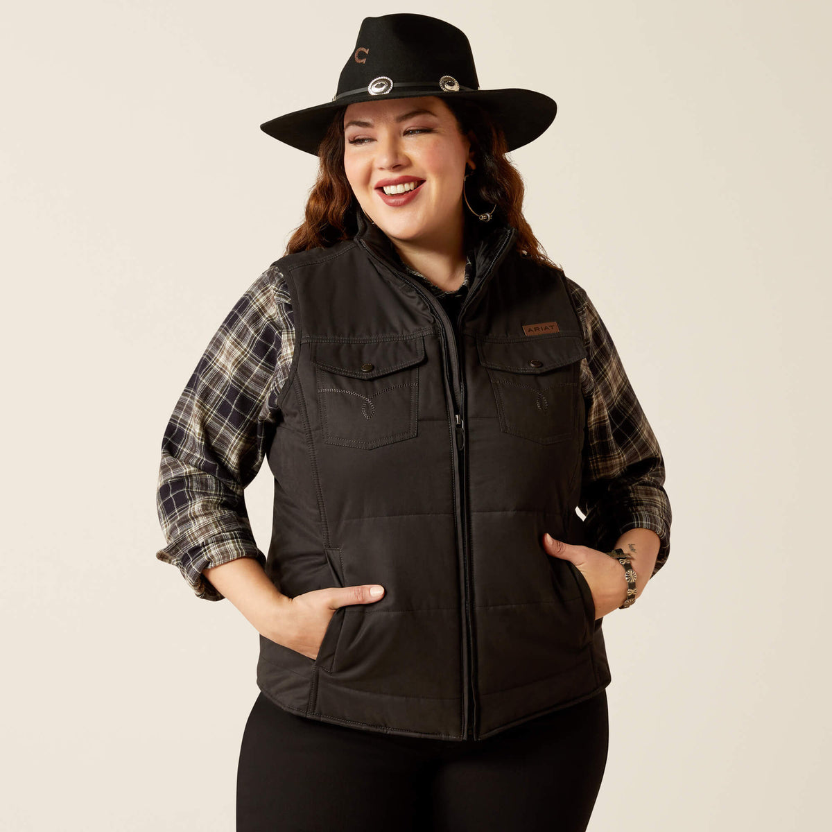 Ariat Latest Grizzly Quilted Vest