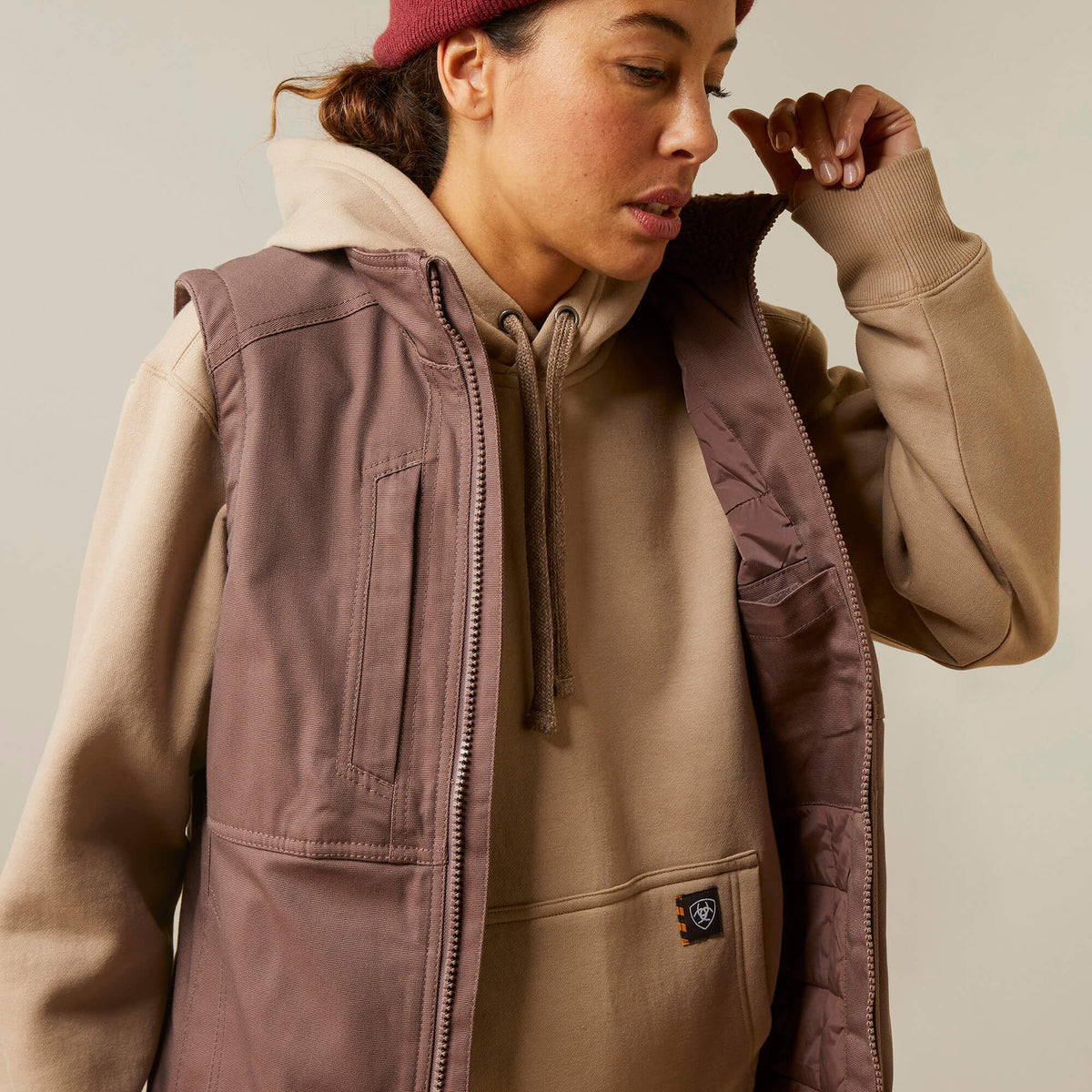 Ariat Discount Rebar DuraCanvas Insulated Vest