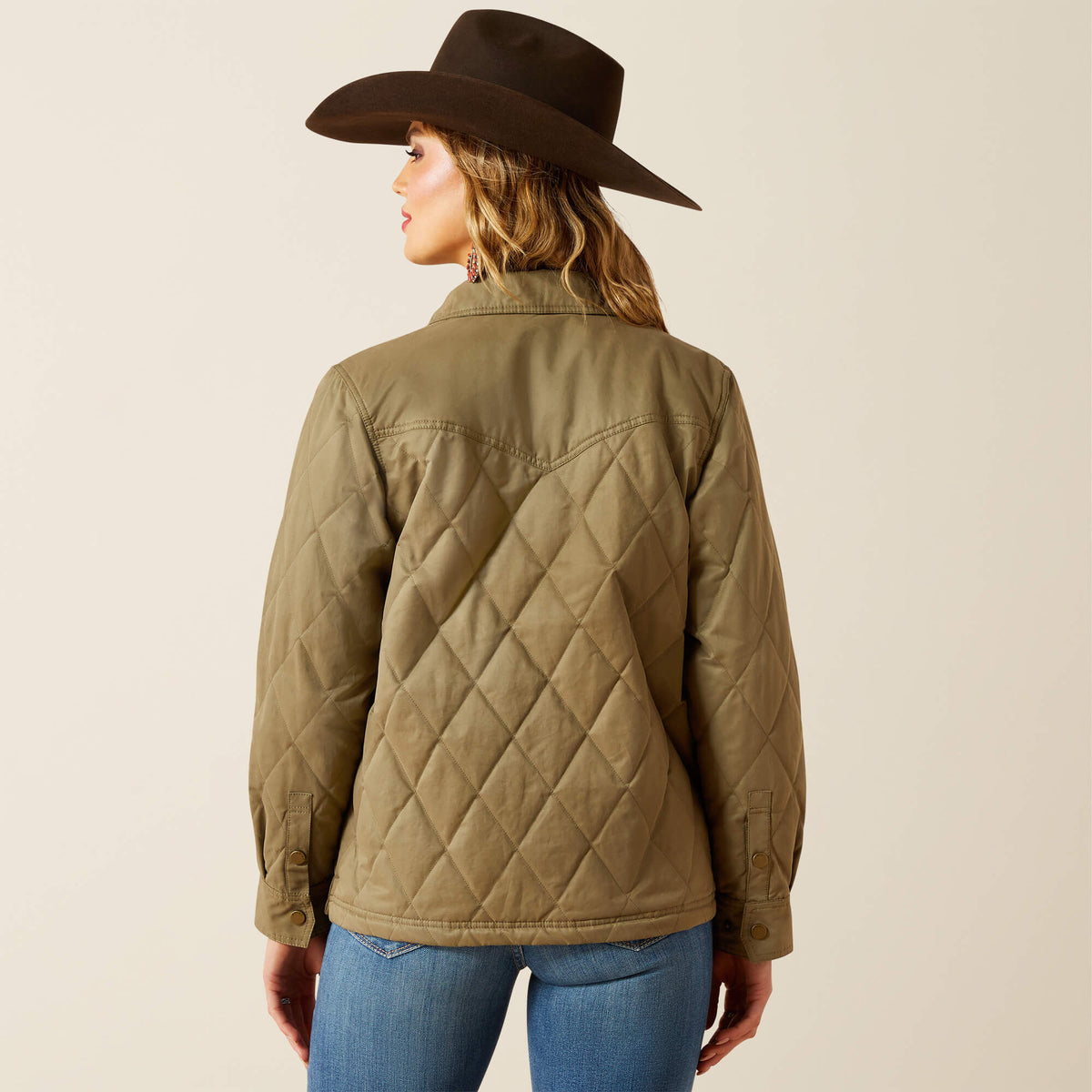 Ariat Great Value Grizzly Quilted Barn Jacket