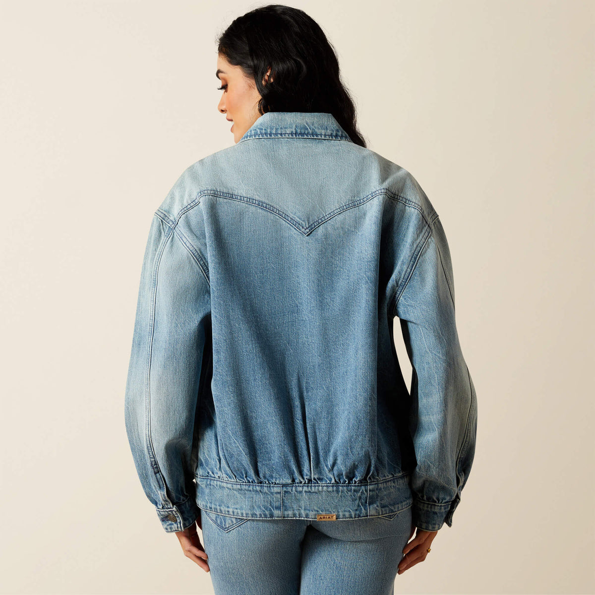 Ariat Classic Cheyenne Denim Bomber Jacket