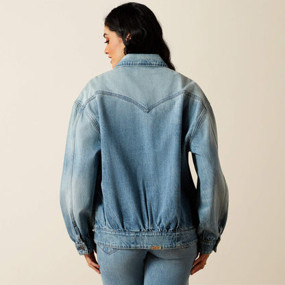 Ariat Classic Cheyenne Denim Bomber Jacket
