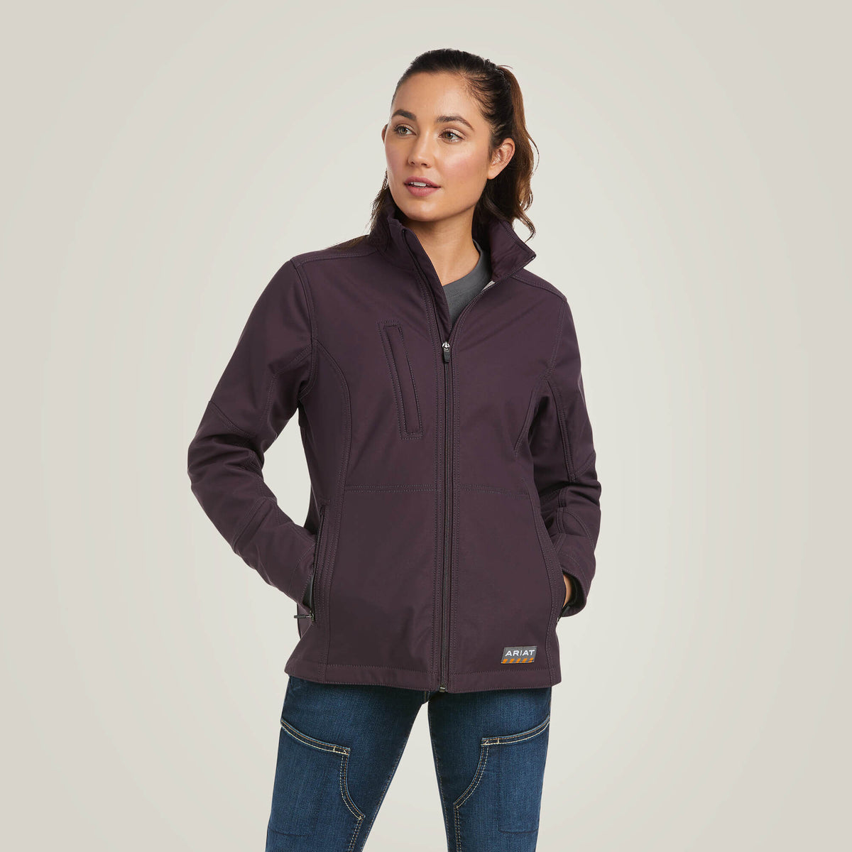 Ariat Trusted Rebar Stretch Canvas Softshell Jacket