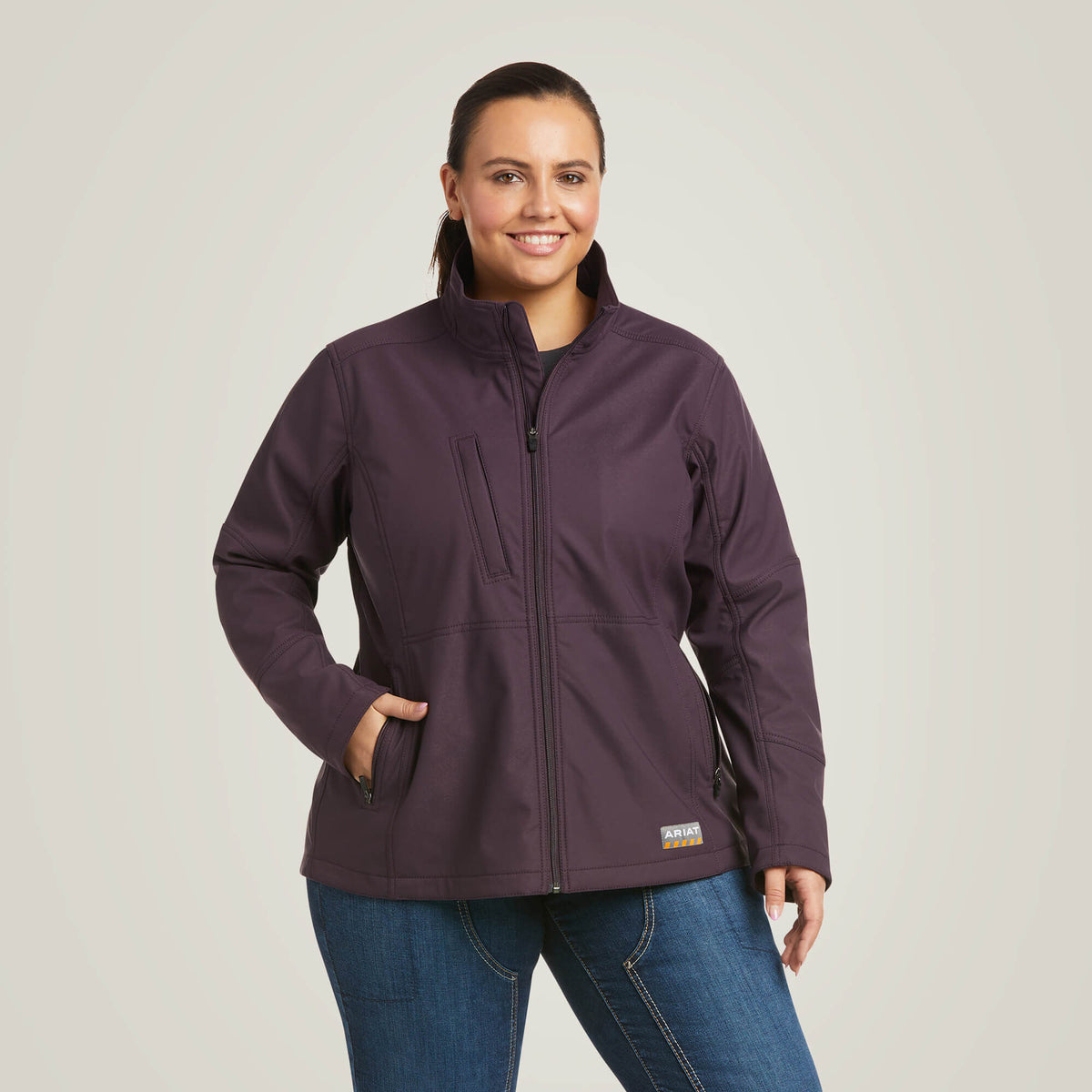Ariat Trusted Rebar Stretch Canvas Softshell Jacket