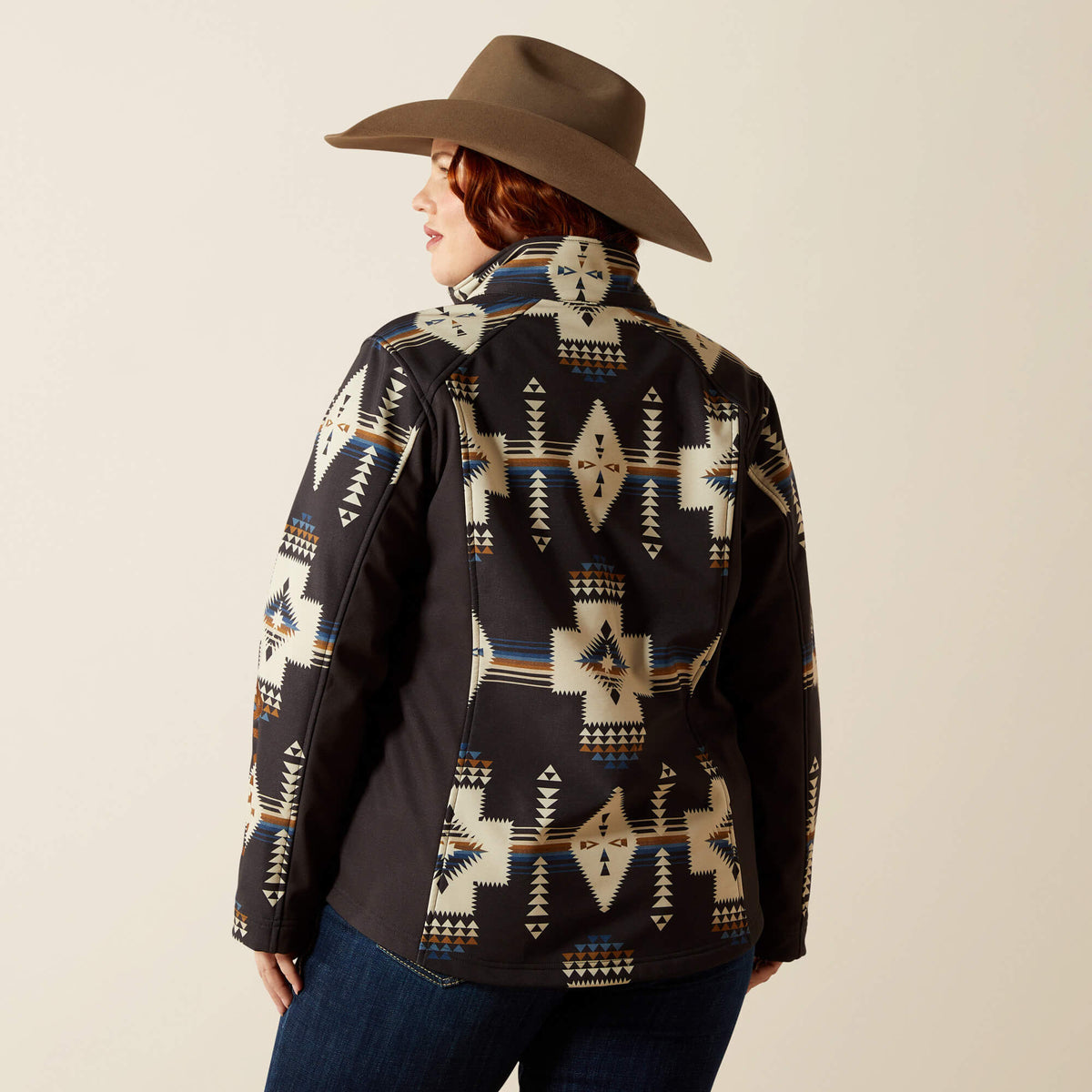 Ariat New Ariat Logo Softshell Print Jacket