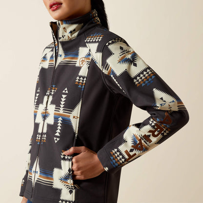 Ariat New Ariat Logo Softshell Print Jacket