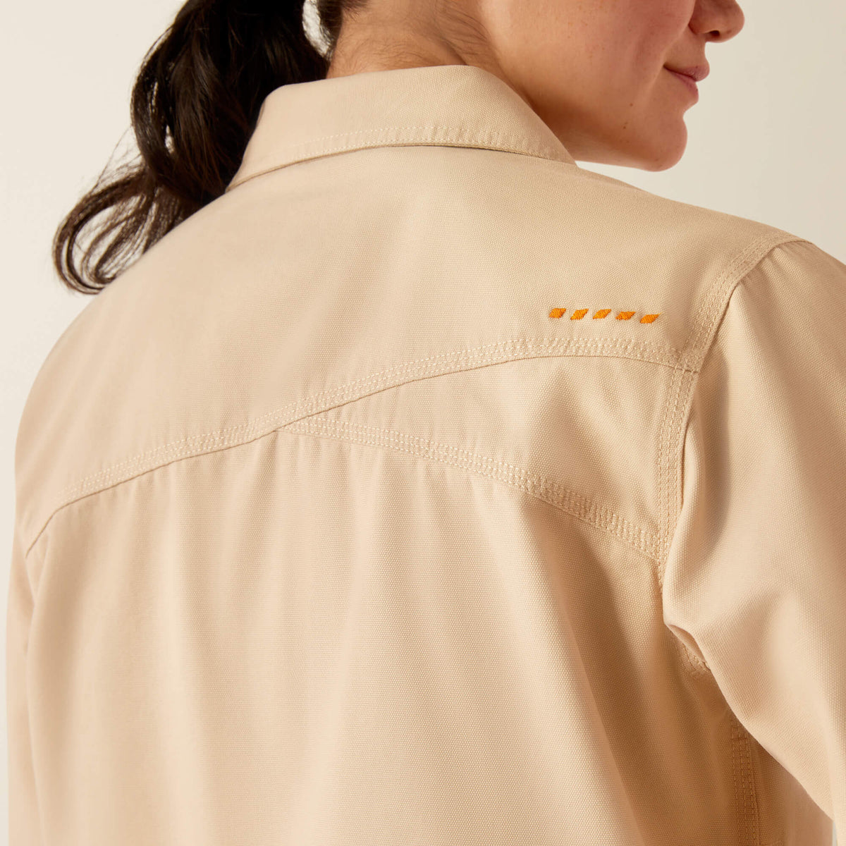 Ariat Essential Rebar Cropped Woven Shirt Jacket
