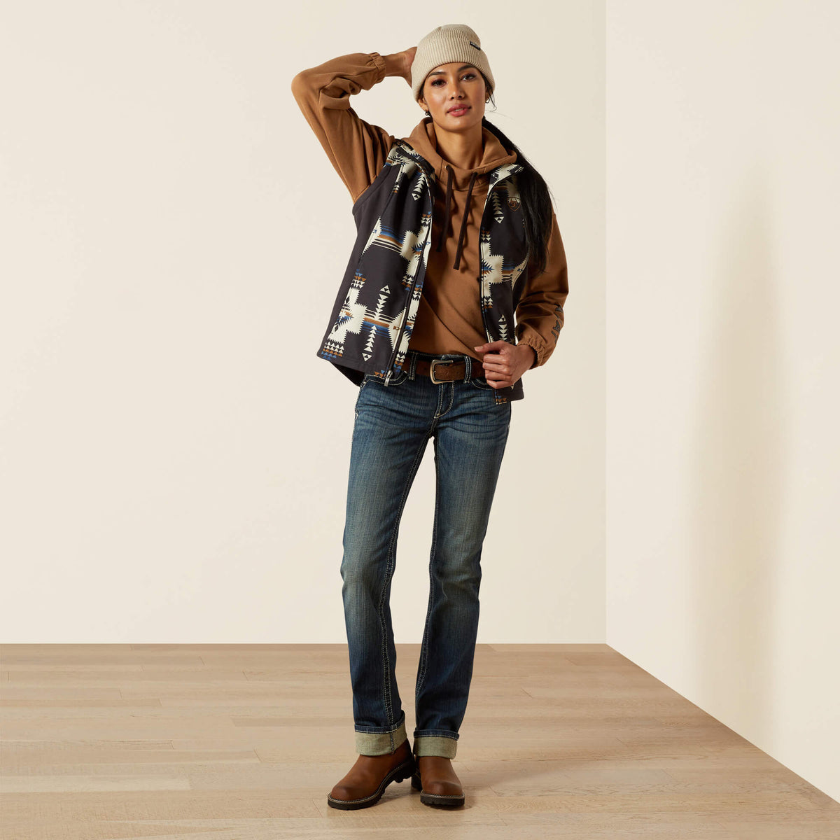 Ariat Special Offer Ariat Logo Softshell Print Vest