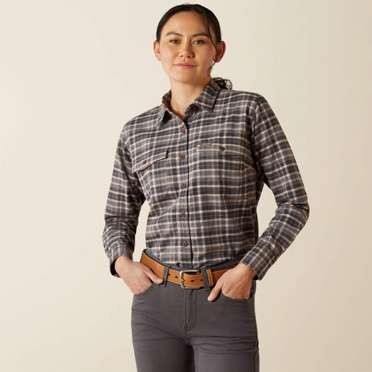 Ariat Trusted Rebar Flannel DuraStretch Work Shirt