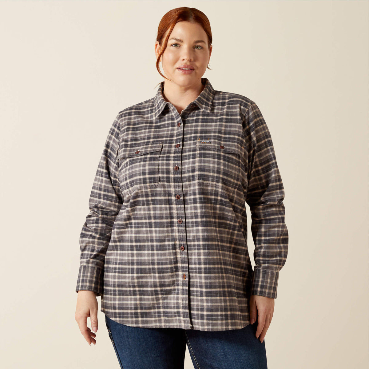 Ariat Trusted Rebar Flannel DuraStretch Work Shirt