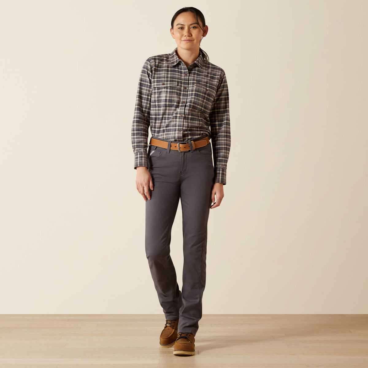 Ariat Trusted Rebar Flannel DuraStretch Work Shirt