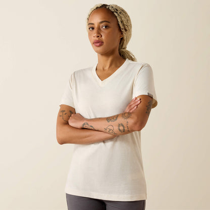 Ariat Latest Rebar Cotton Strong Standard V-Neck T-Shirt