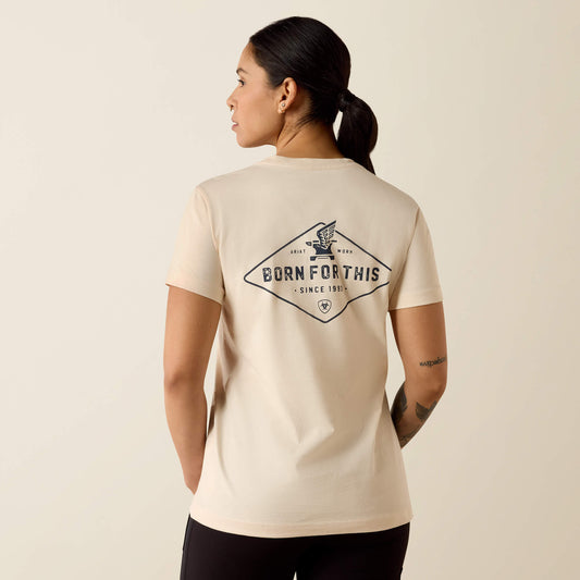 Ariat Popular Rebar Cotton Strong Anvil Logo T-Shirt