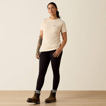 Ariat Popular Rebar Cotton Strong Anvil Logo T-Shirt