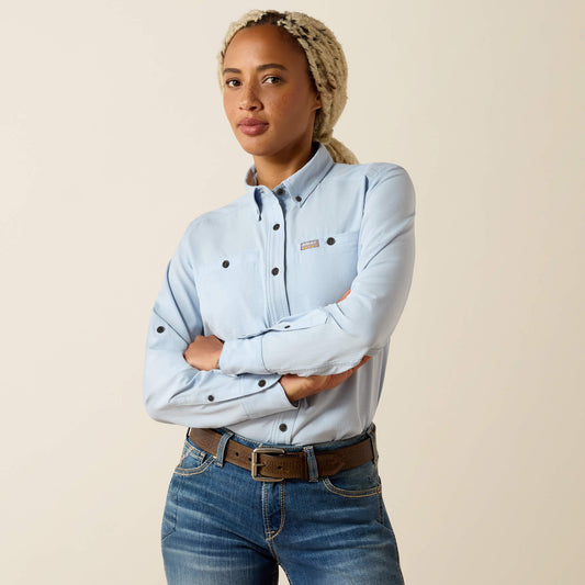 Ariat Quality Rebar Made Tough 360 Airflow DuraStretch Work Shirt