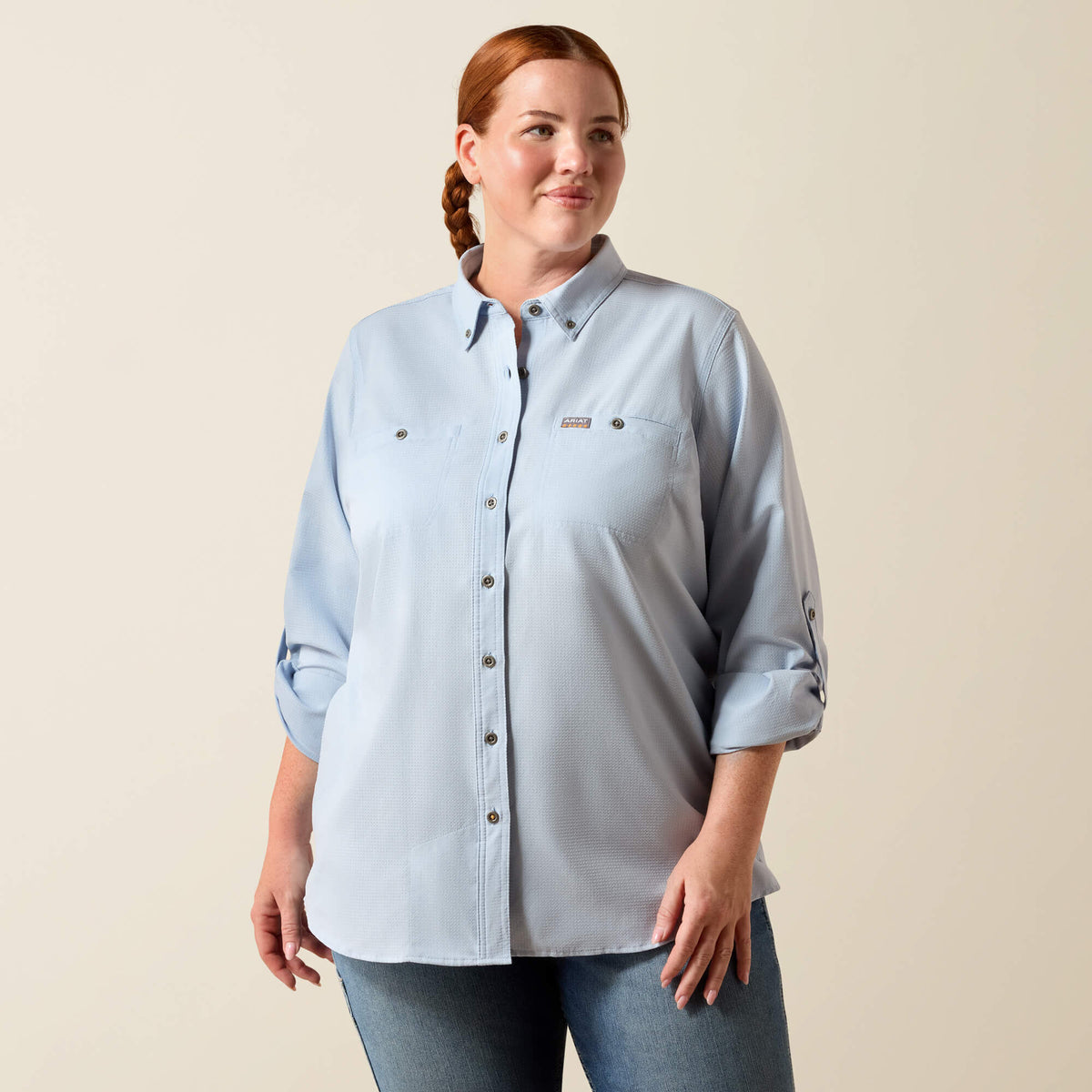 Ariat Quality Rebar Made Tough 360 Airflow DuraStretch Work Shirt