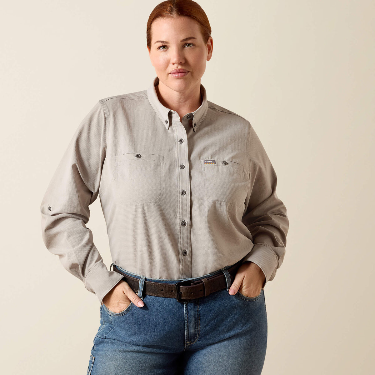 Ariat Classic Rebar Made Tough 360 Airflow DuraStretch Work Shirt