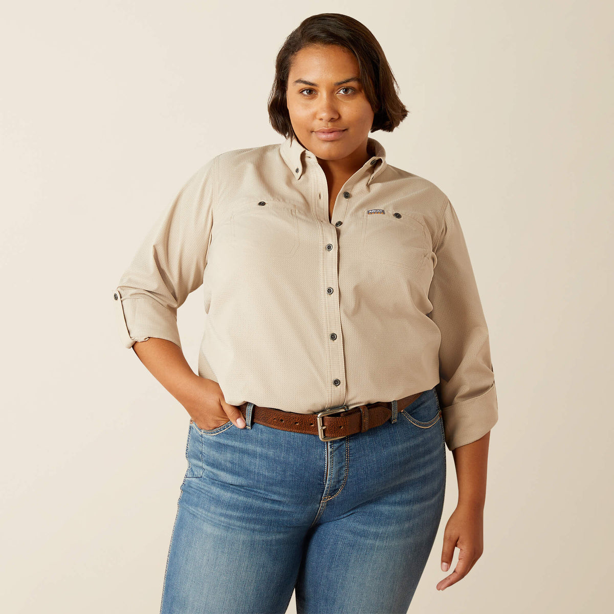 Ariat Great Value Rebar Made Tough 360 Airflow DuraStretch Work Shirt