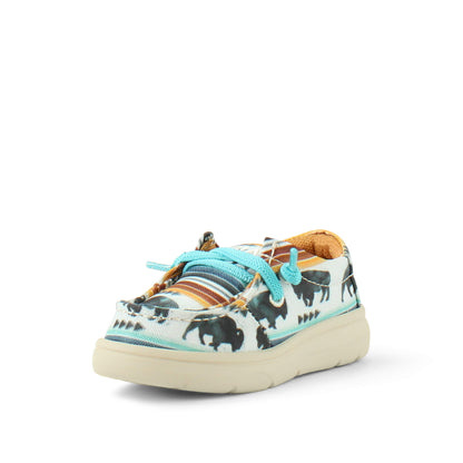 Ariat Discount Toddler Lil' Stompers Buffalo Print Hilo