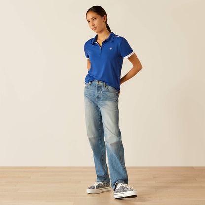 Ariat Quality Bandera Team 1/4 Zip Polo