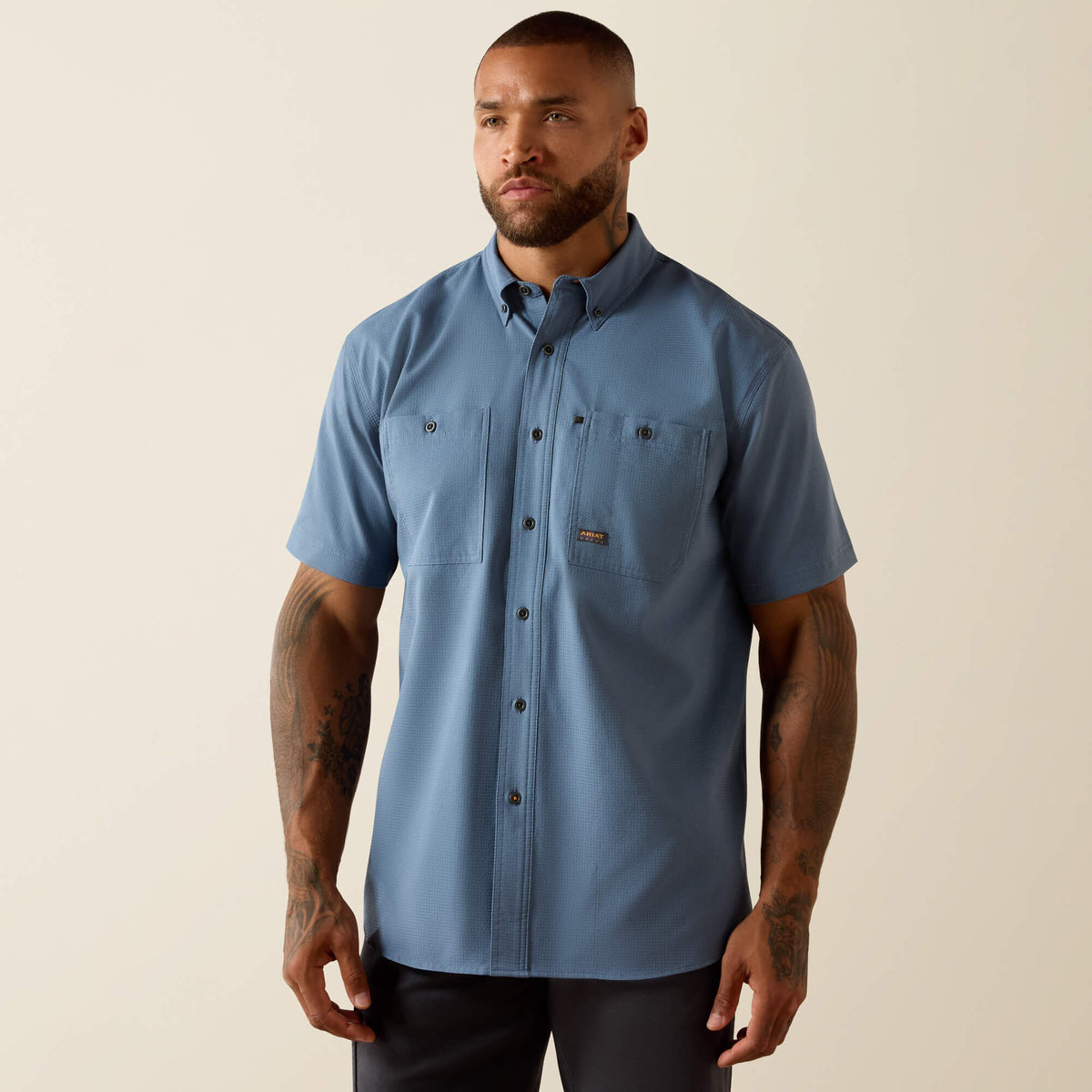 Ariat Featured Rebar Made Tough 360 Airflow Work Shirt