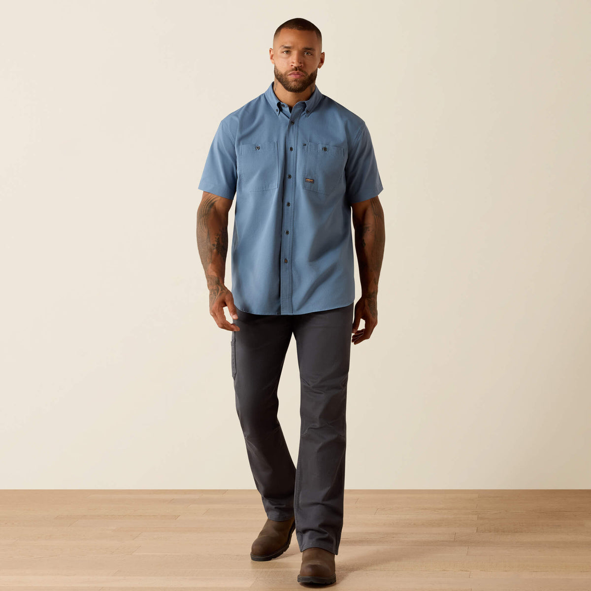 Ariat Featured Rebar Made Tough 360 Airflow Work Shirt