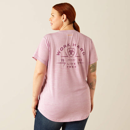 Ariat Exclusive Rebar Evolution Work Hard V-Neck T-Shirt