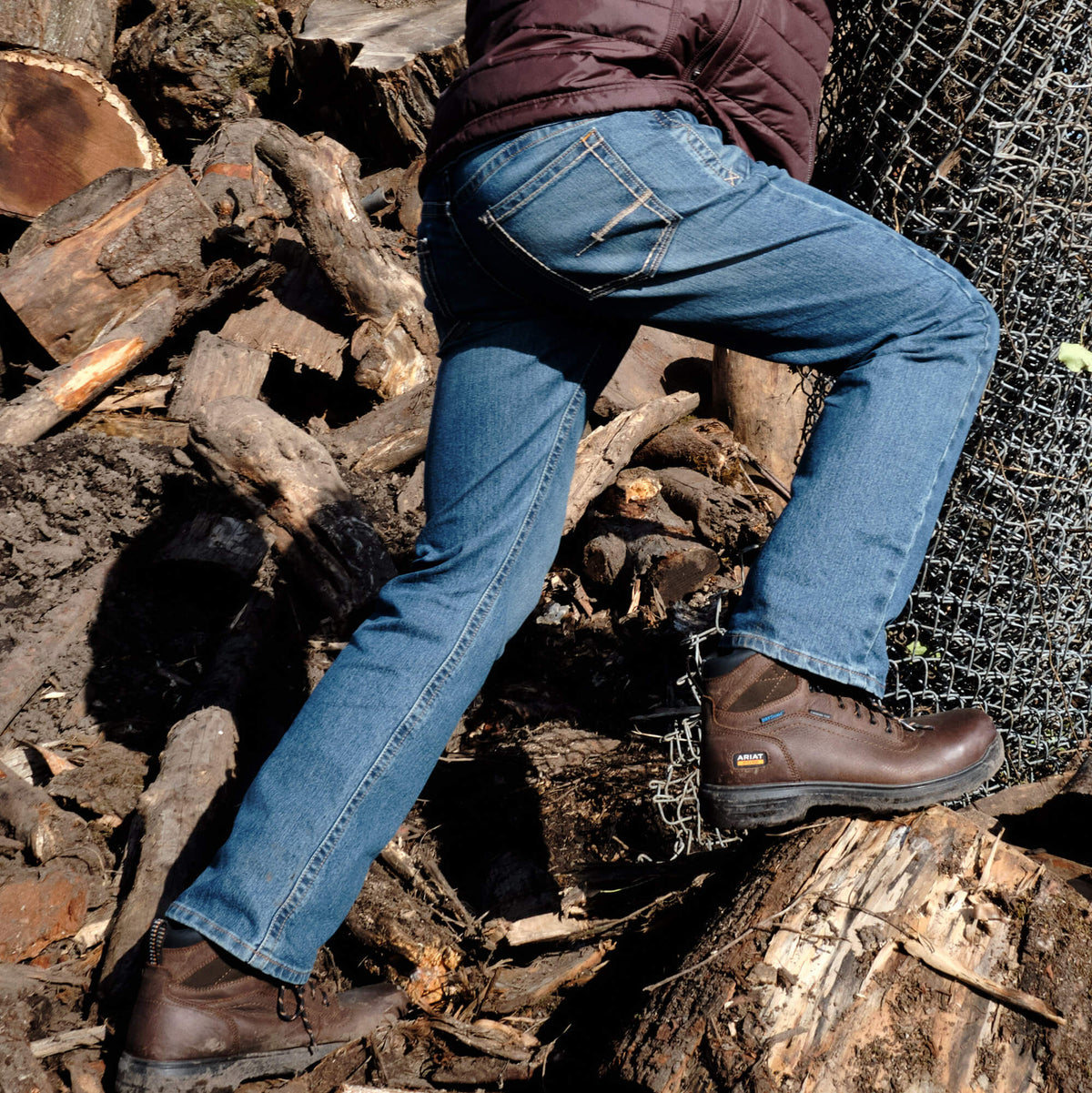 Ariat Smart Buy Turbo 6" Waterproof Carbon Toe Work Boot