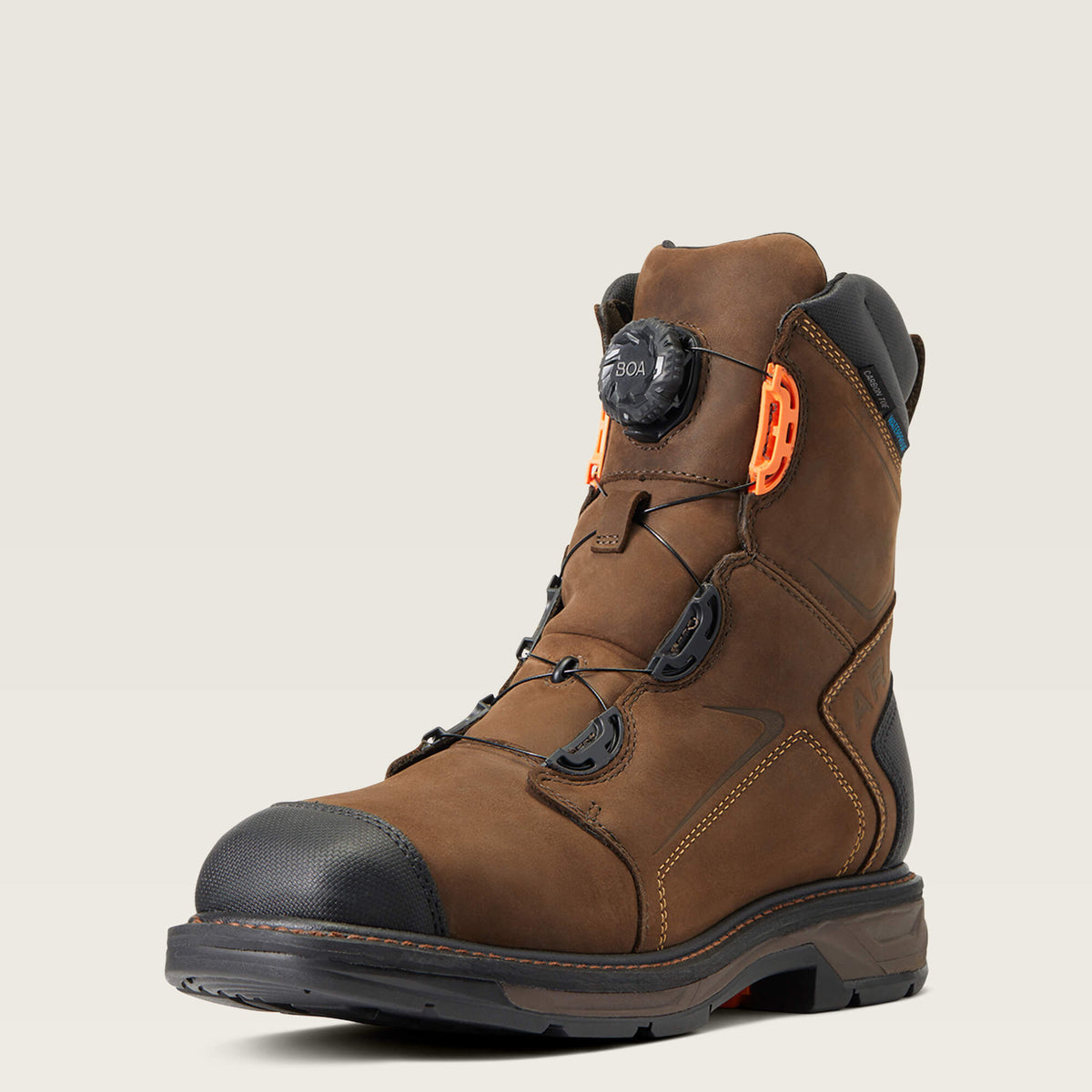 Ariat Hot Sale WorkHog XT 8" BOA Waterproof Carbon Toe Work Boot