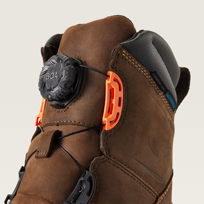 Ariat Hot Sale WorkHog XT 8" BOA Waterproof Carbon Toe Work Boot