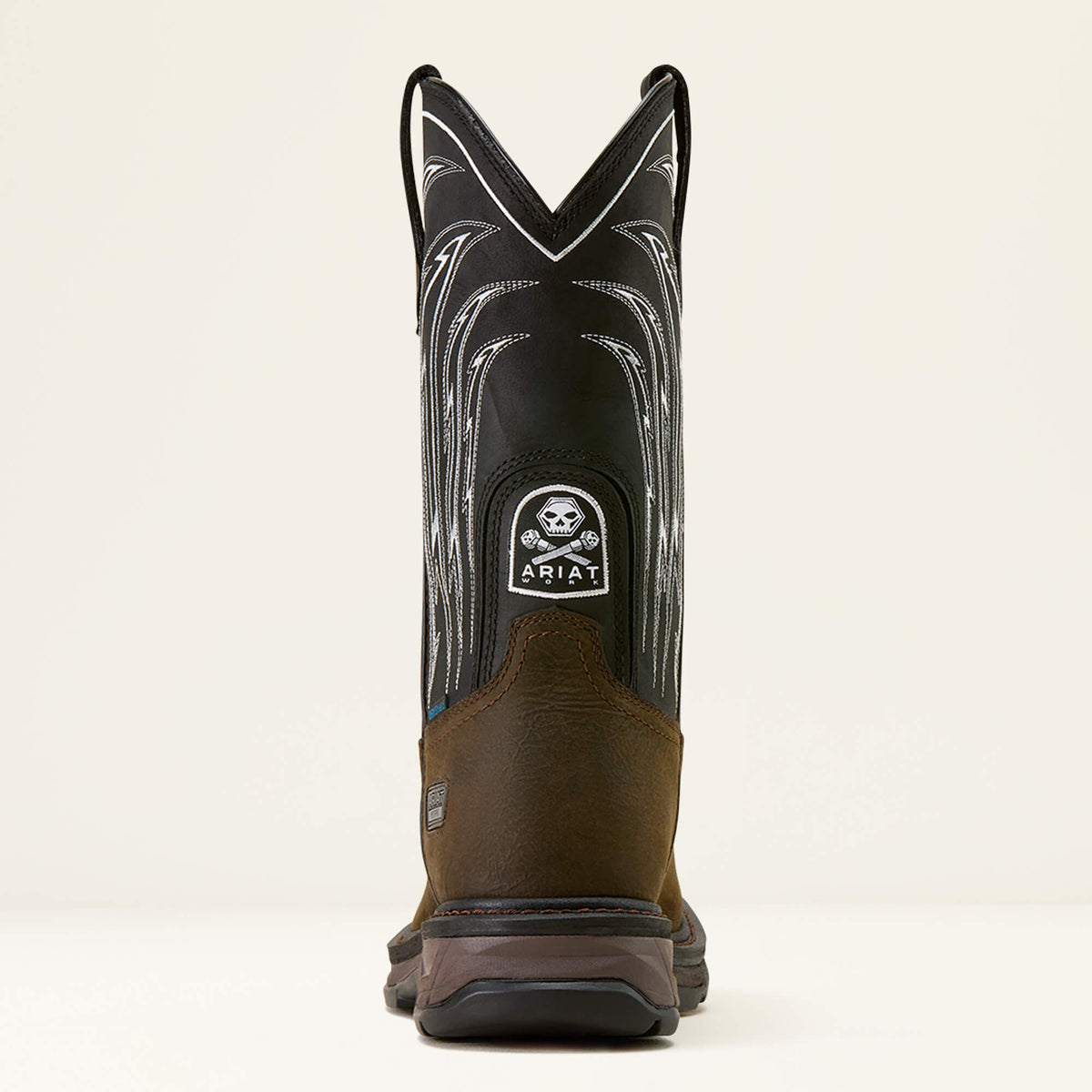 Ariat Smart Buy WorkHog XT Bolt Skull Waterproof Wide Square Toe Work Boot