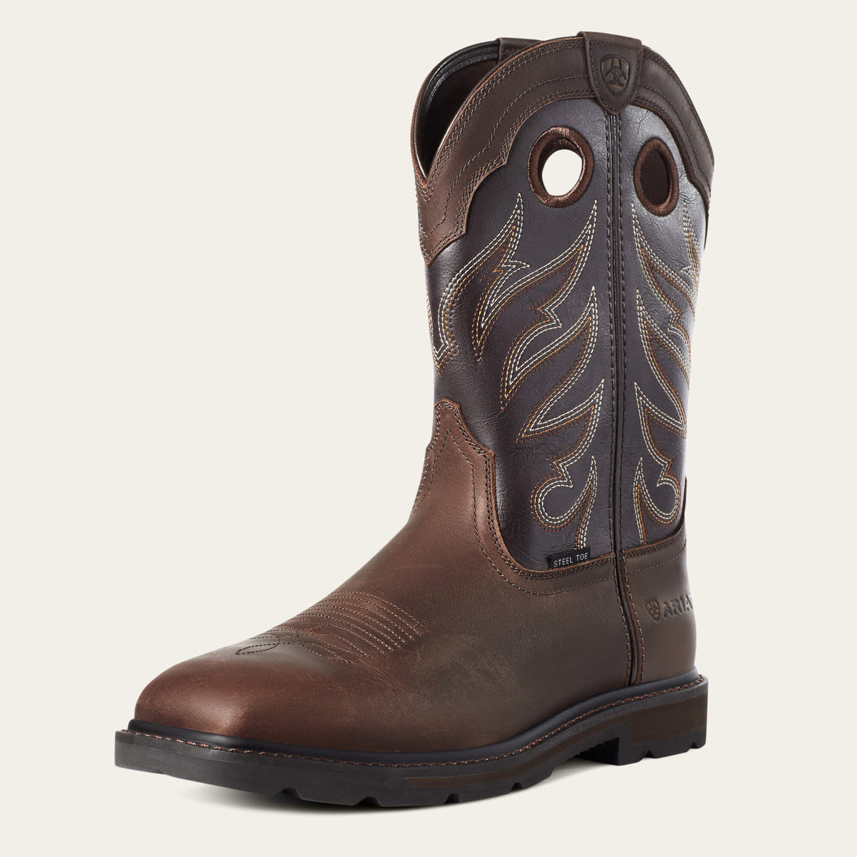 Ariat Latest Groundwork Wide Square Toe Steel Toe Work Boot