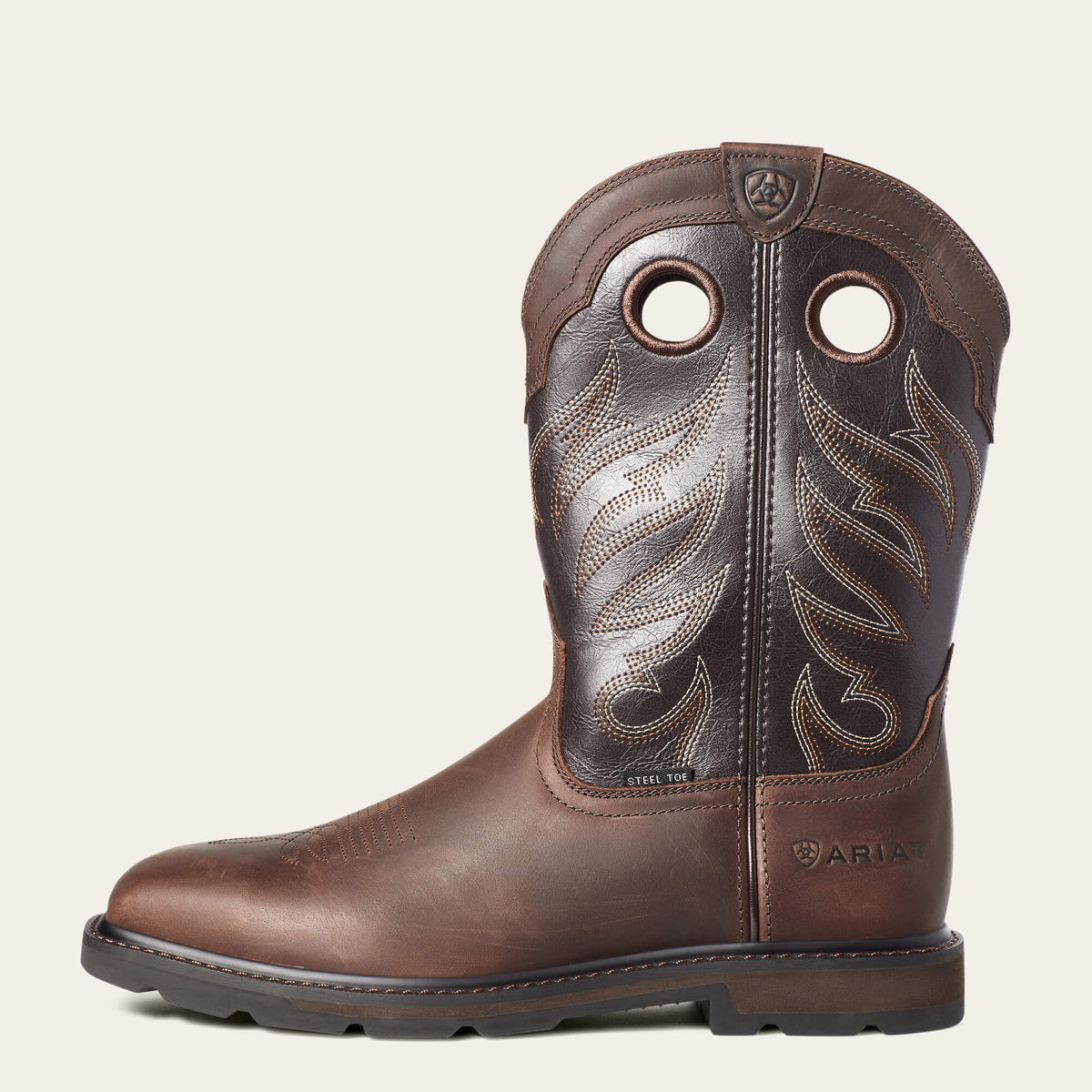 Ariat Latest Groundwork Wide Square Toe Steel Toe Work Boot