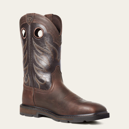 Ariat Latest Groundwork Wide Square Toe Steel Toe Work Boot