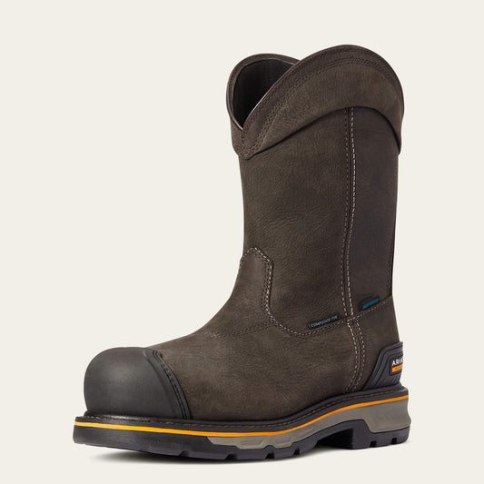 Ariat Discount Stump Jumper Pull-On Waterproof Composite Toe Work Boot