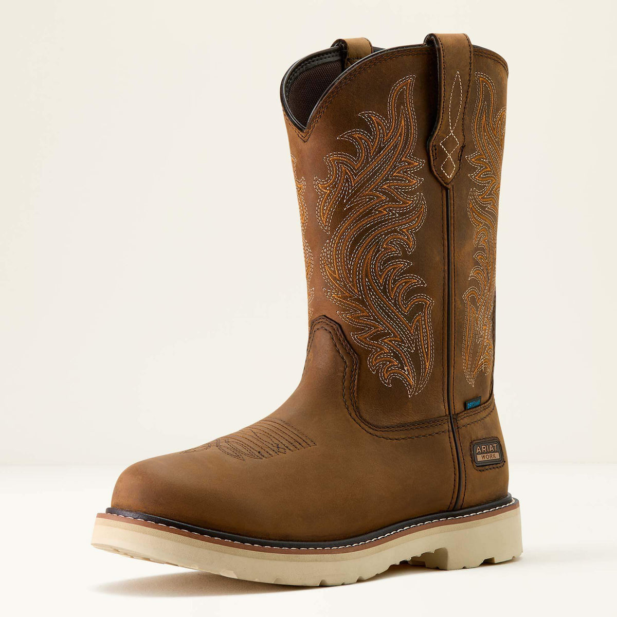 Ariat Trending Activator Argo Waterproof Round Toe Work Boot