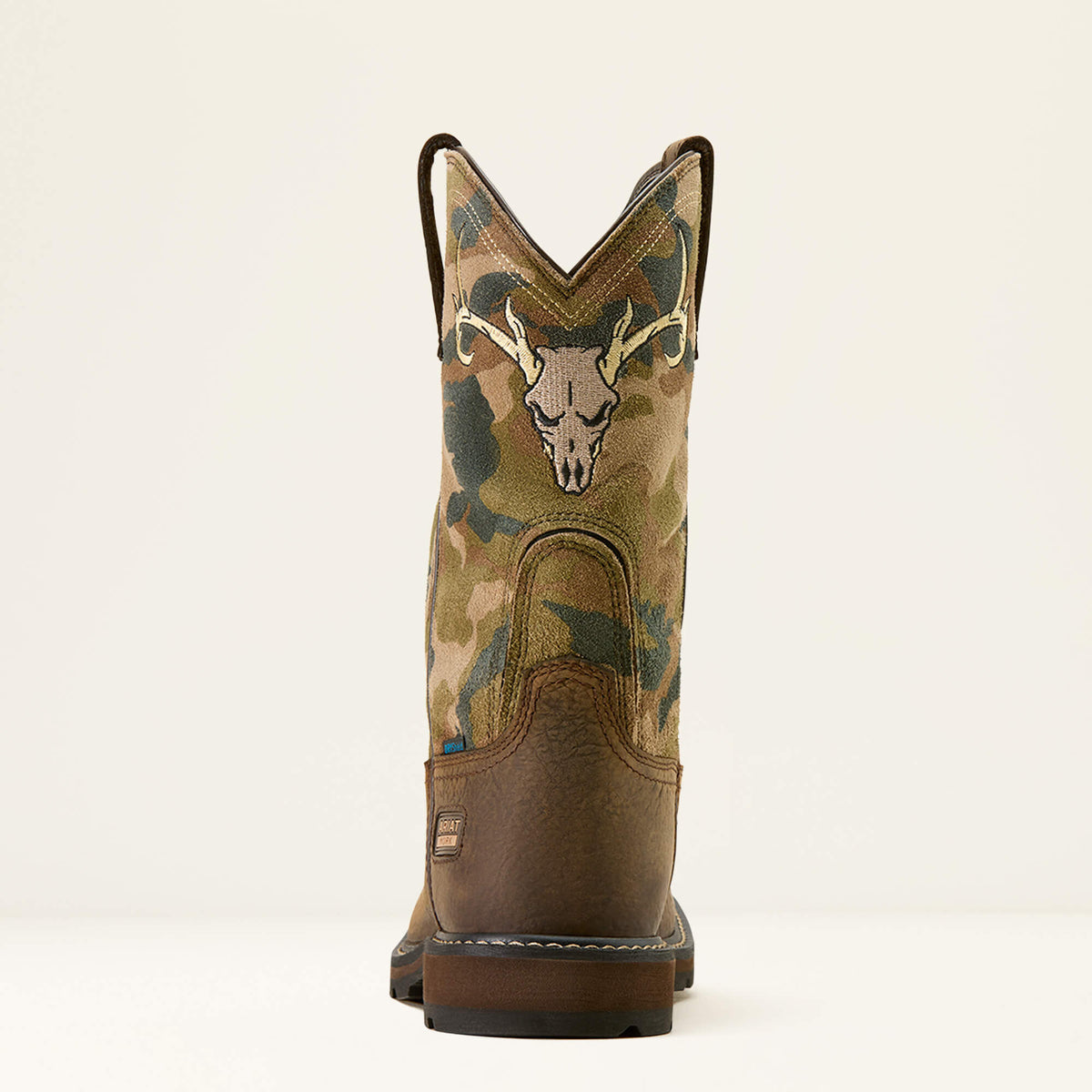 Ariat Best Seller Groundbreaker Antler Waterproof Wide Square Toe Steel Toe Work Boot