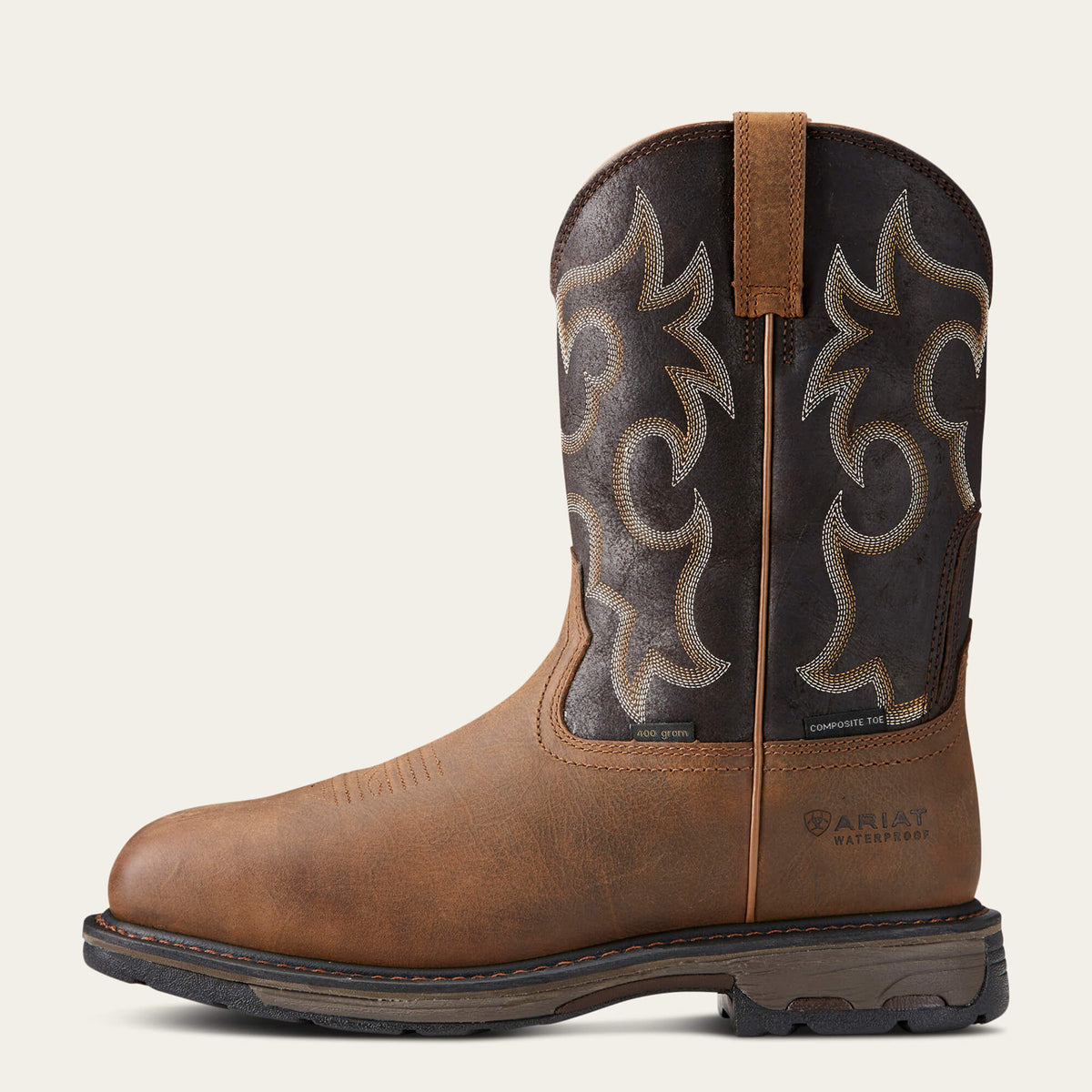 Ariat Deals WorkHog Wide Square Toe 400g Waterproof Composite Toe Work Boot