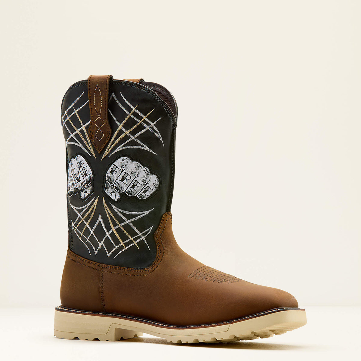 Ariat Special Offer Activator Live Free Wide Square Toe Work Boot