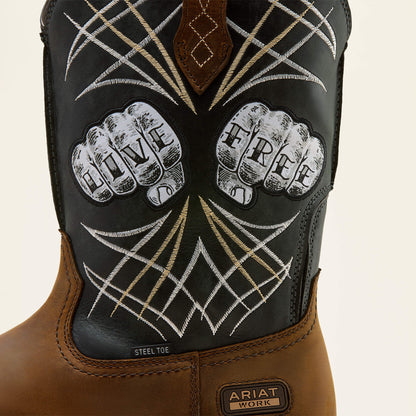 Ariat Special Offer Activator Live Free Wide Square Toe Work Boot