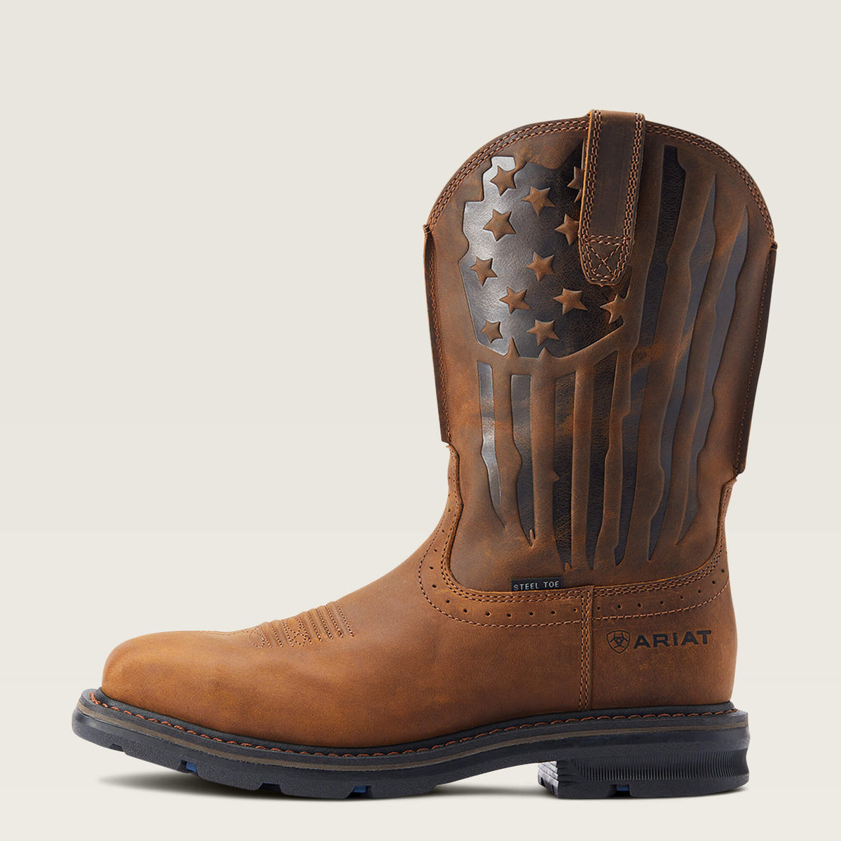 Ariat Premium Sierra Shock Shield Patriot Steel Toe Work Boot