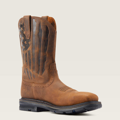 Ariat Premium Sierra Shock Shield Patriot Steel Toe Work Boot
