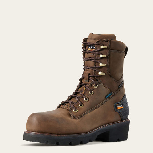 Ariat Classic Powerline 8" Waterproof Composite Toe Work Boot