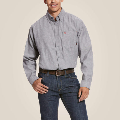 Ariat Value FR Solid Twill DuraStretch Work Shirt