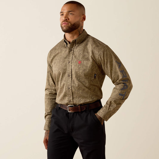 Ariat Premium FR Gehrig Logo Work Shirt