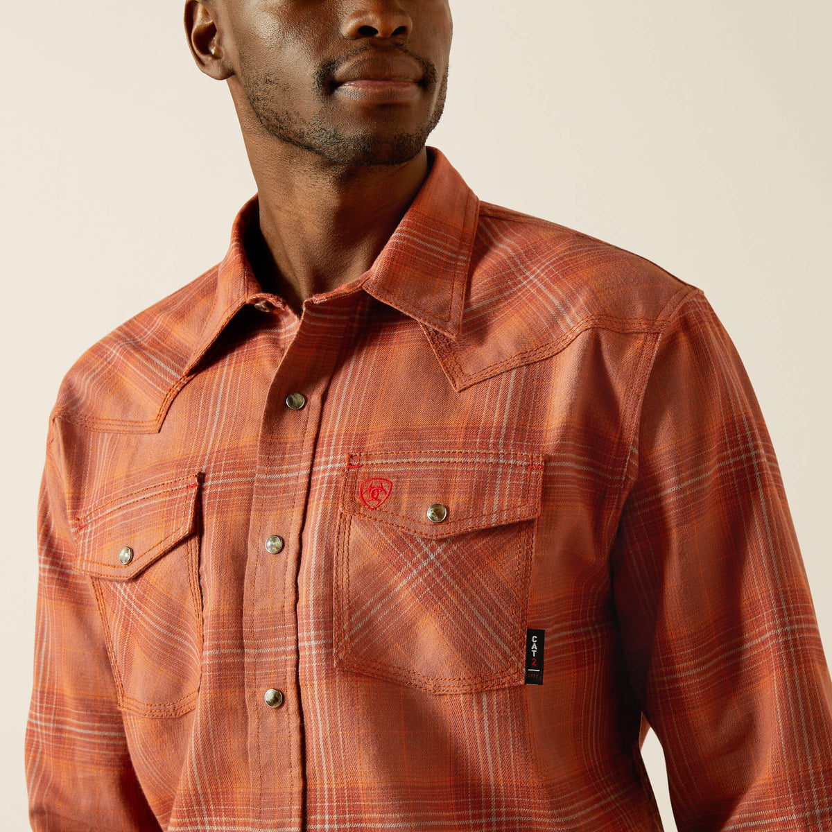 Ariat New FR Wayne Retro Fit Snap Work Shirt